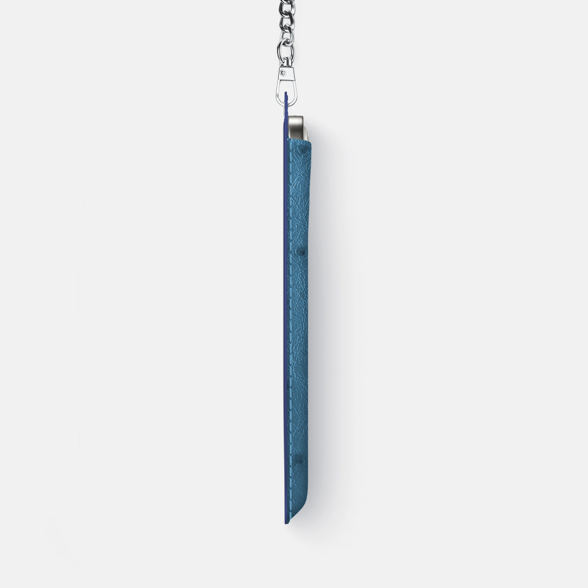 Crossbody Bag For iPhone 17 Pro Max In Ostrich -4 | Blue-Jeans-Steel