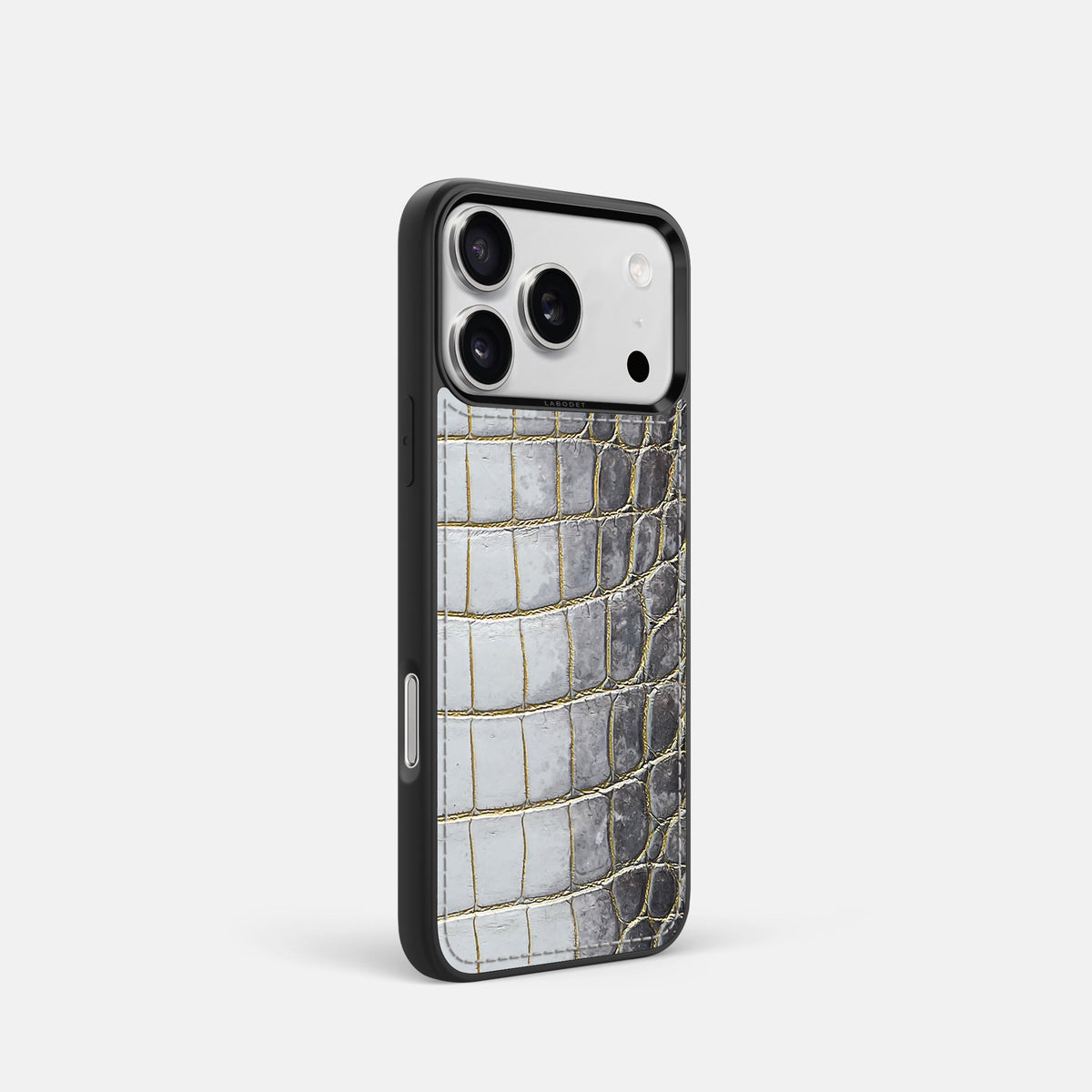 Sport Case For iPhone 18 Pro In Himalayan Crocodile -2 | Gold