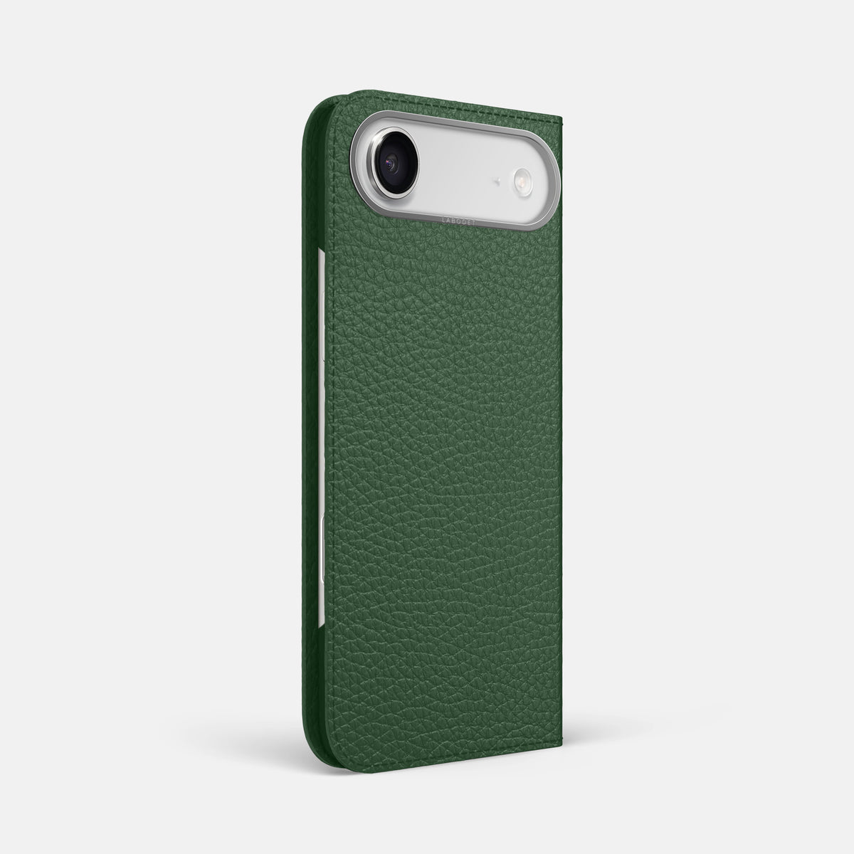 Folio Case For iPhone 17 Air In Calf -1 | Dark-Green-Steel
