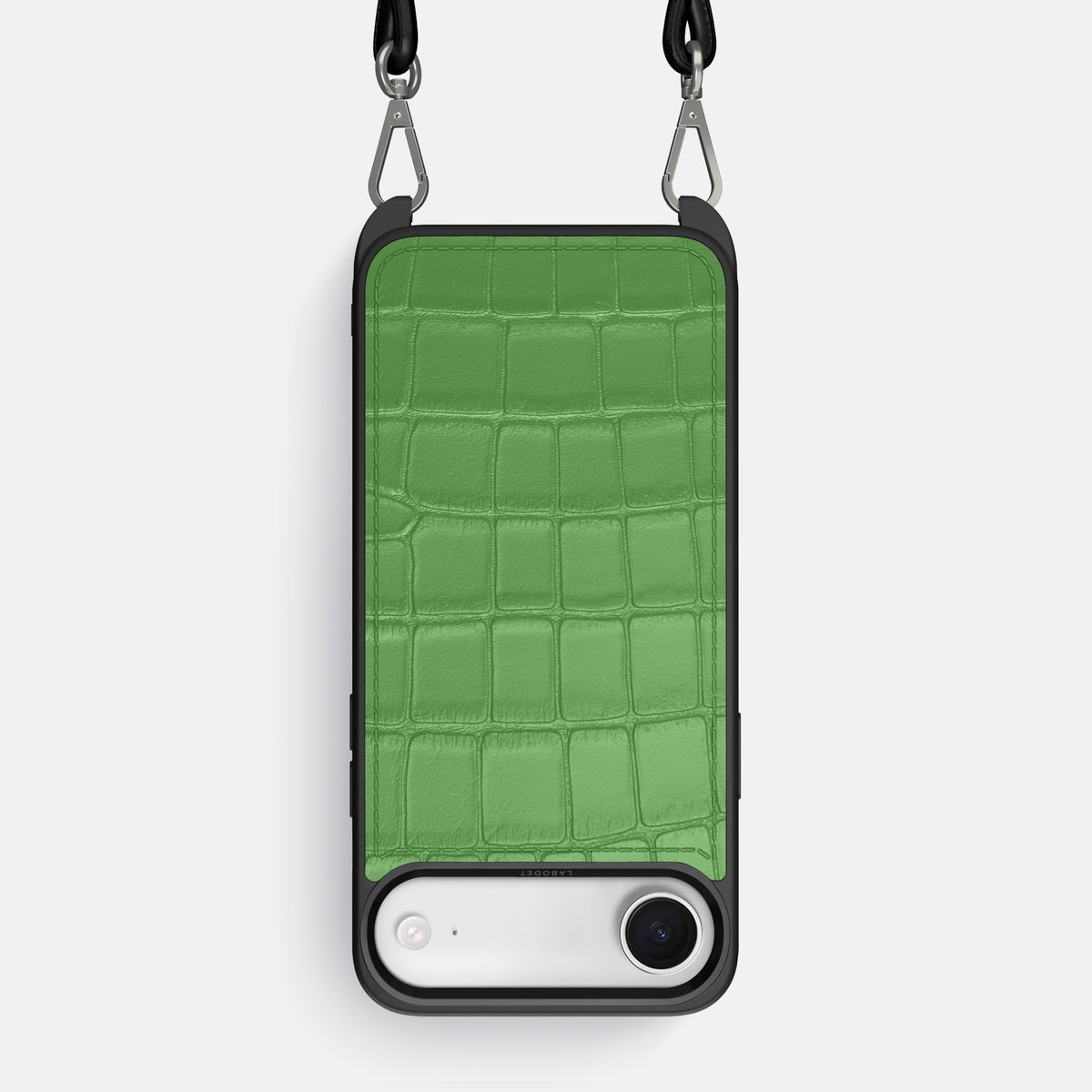 Crossbody Sport Case For iPhone 17 Air In Alligator -1 | Apple-Green