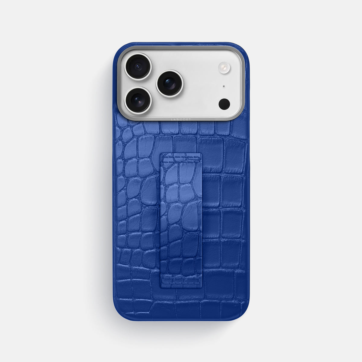 Finger Case For iPhone 17 Pro Max In Alligator -1 | Royal-Blue-Steel