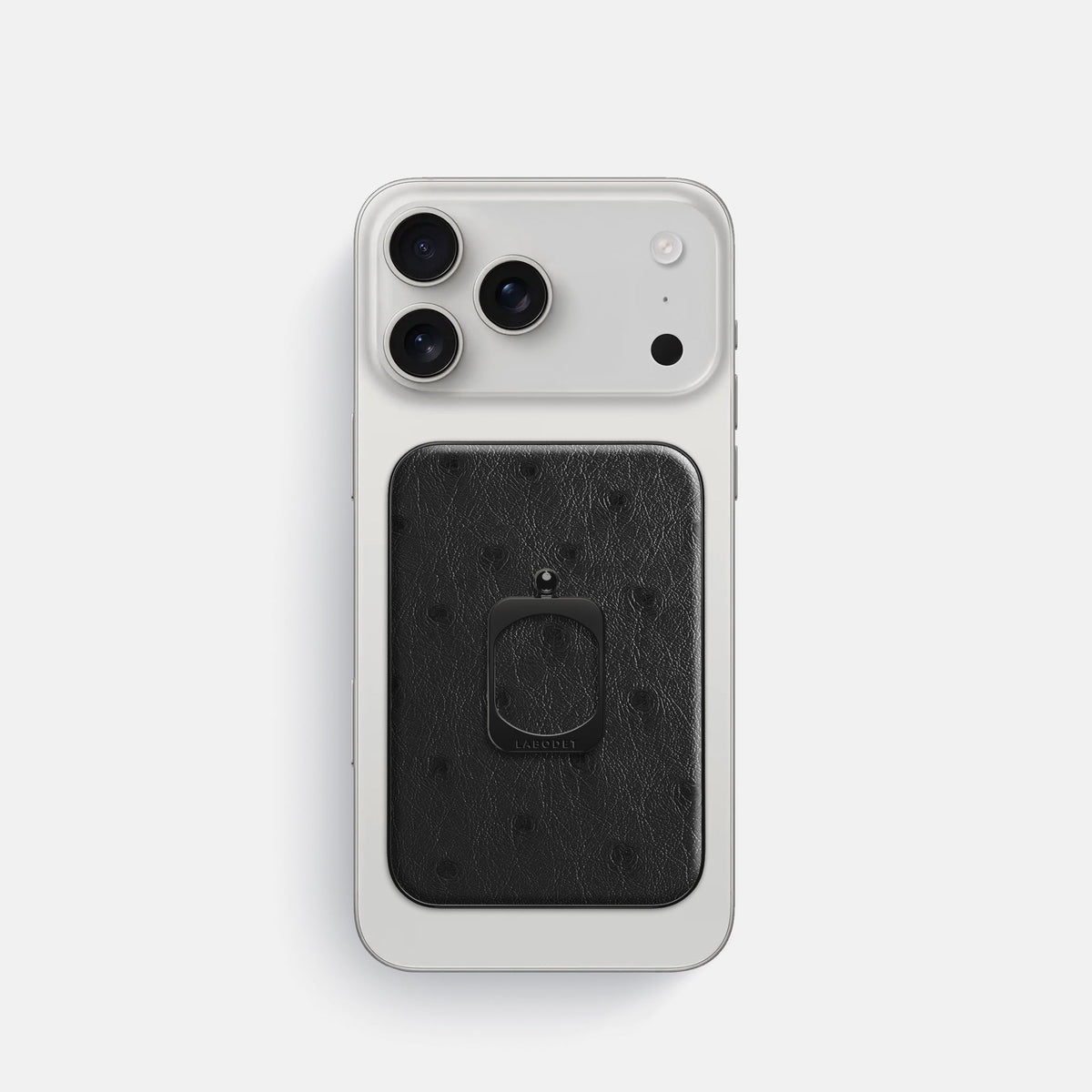 MagSafe Ring For iPhone 18 Pro In Ostrich -2 | Black-Black