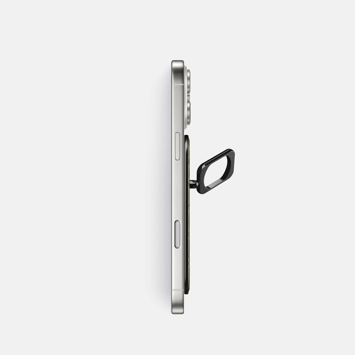 MagSafe Ring For iPhone 17 Pro In Alligator -3 | Kaki-Green-Black