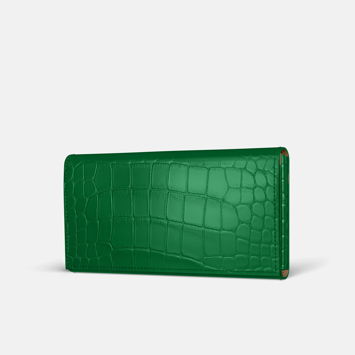 Wallet Case For iPhone 17 Pro In Alligator -1 | Forest-Green