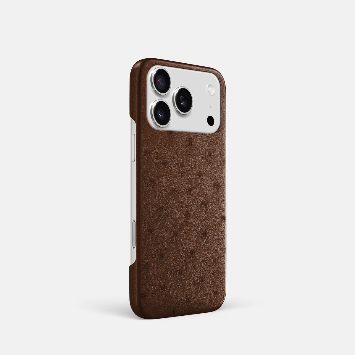 Slim Case For iPhone 17 Pro In Ostrich -2 | Chocolate