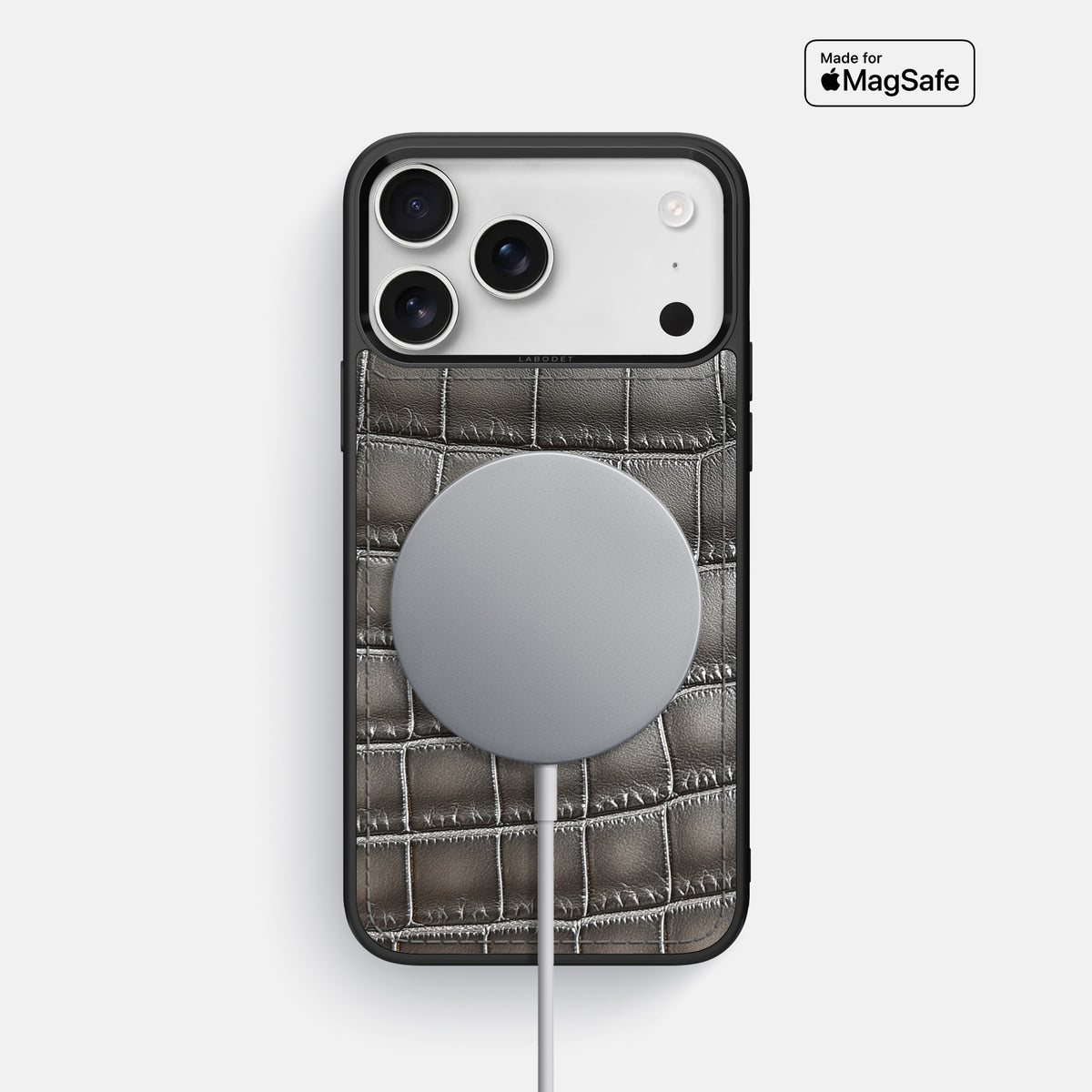 Sport Case For iPhone 17 Pro Max In Patina Alligator -5 | Grey