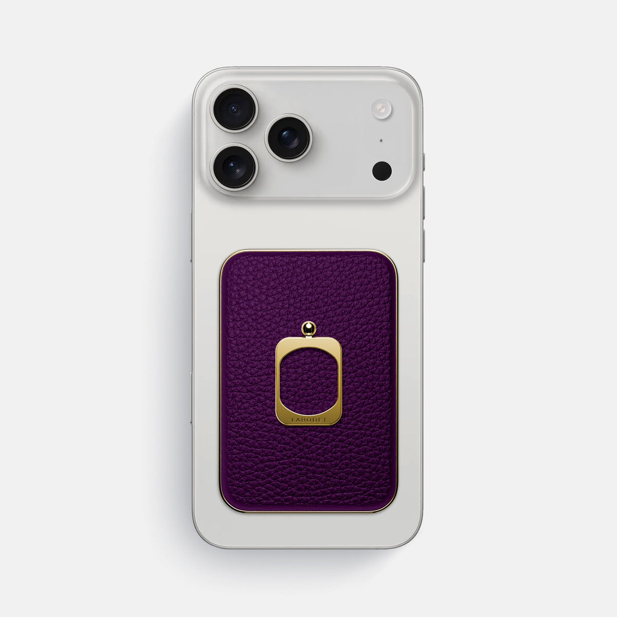 MagSafe Ring For iPhone 18 Pro Max In Calf -2 | Violet-Gold