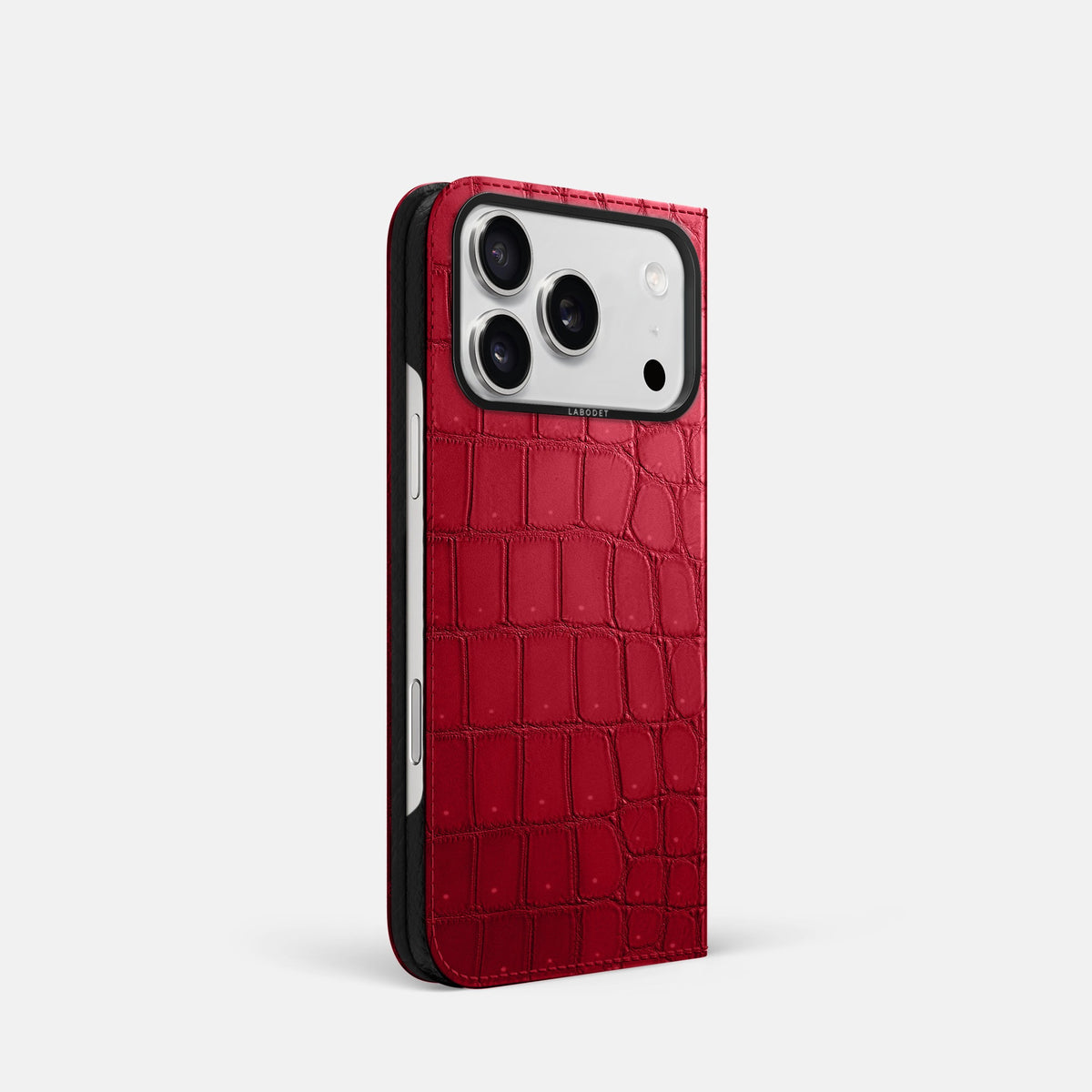 Folio Case For iPhone 17 Pro In Porosus Crocodile