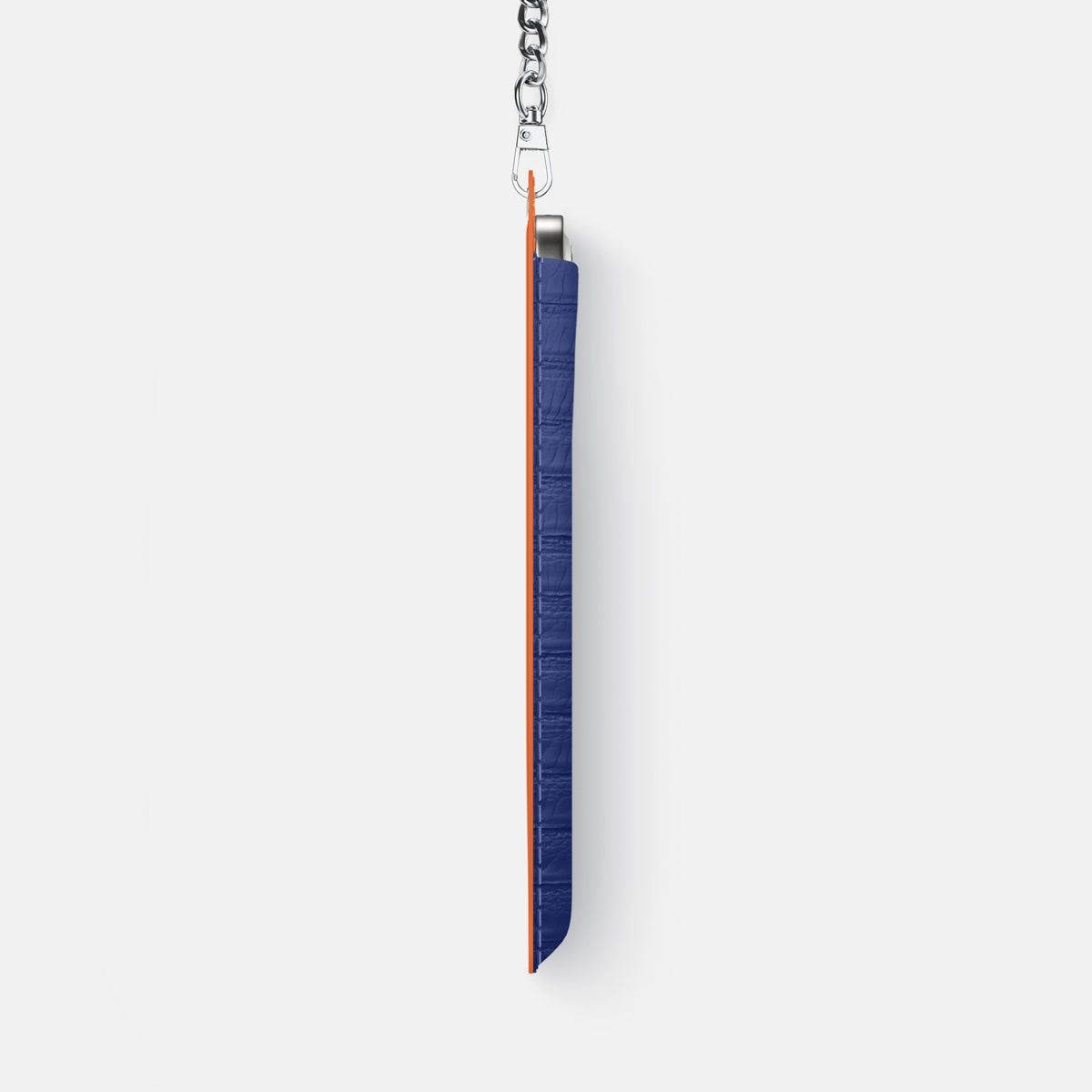 Crossbody Bag For iPhone 17 Pro Max In Python -4 | Royal-Blue-Steel