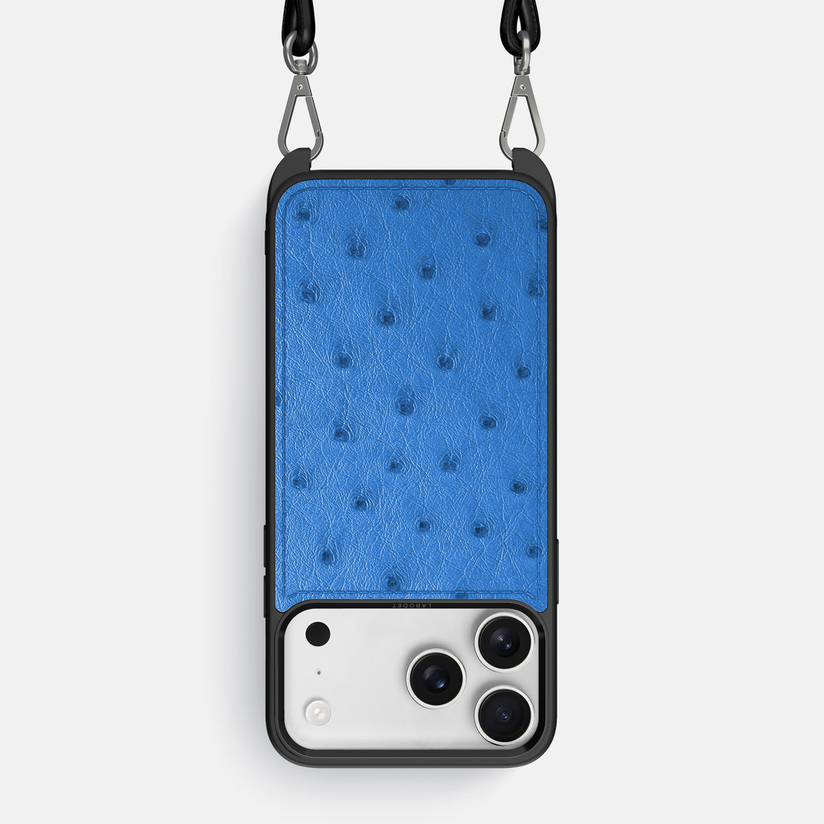 Crossbody Sport Case For iPhone 17 Pro Max In Ostrich -1 | Royal-Blue