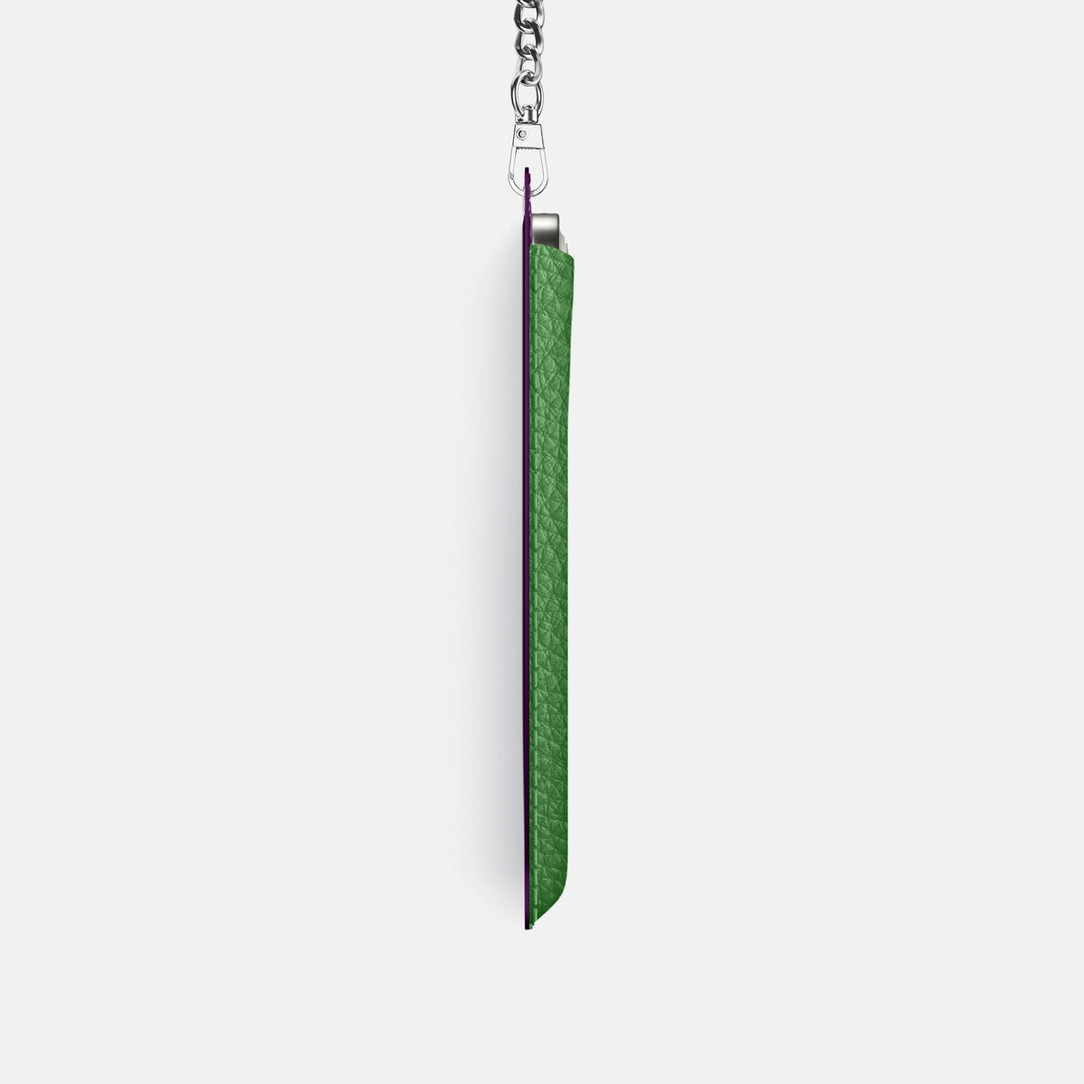 Crossbody Bag For iPhone 18 Pro In Calf -4 | Herb-Steel