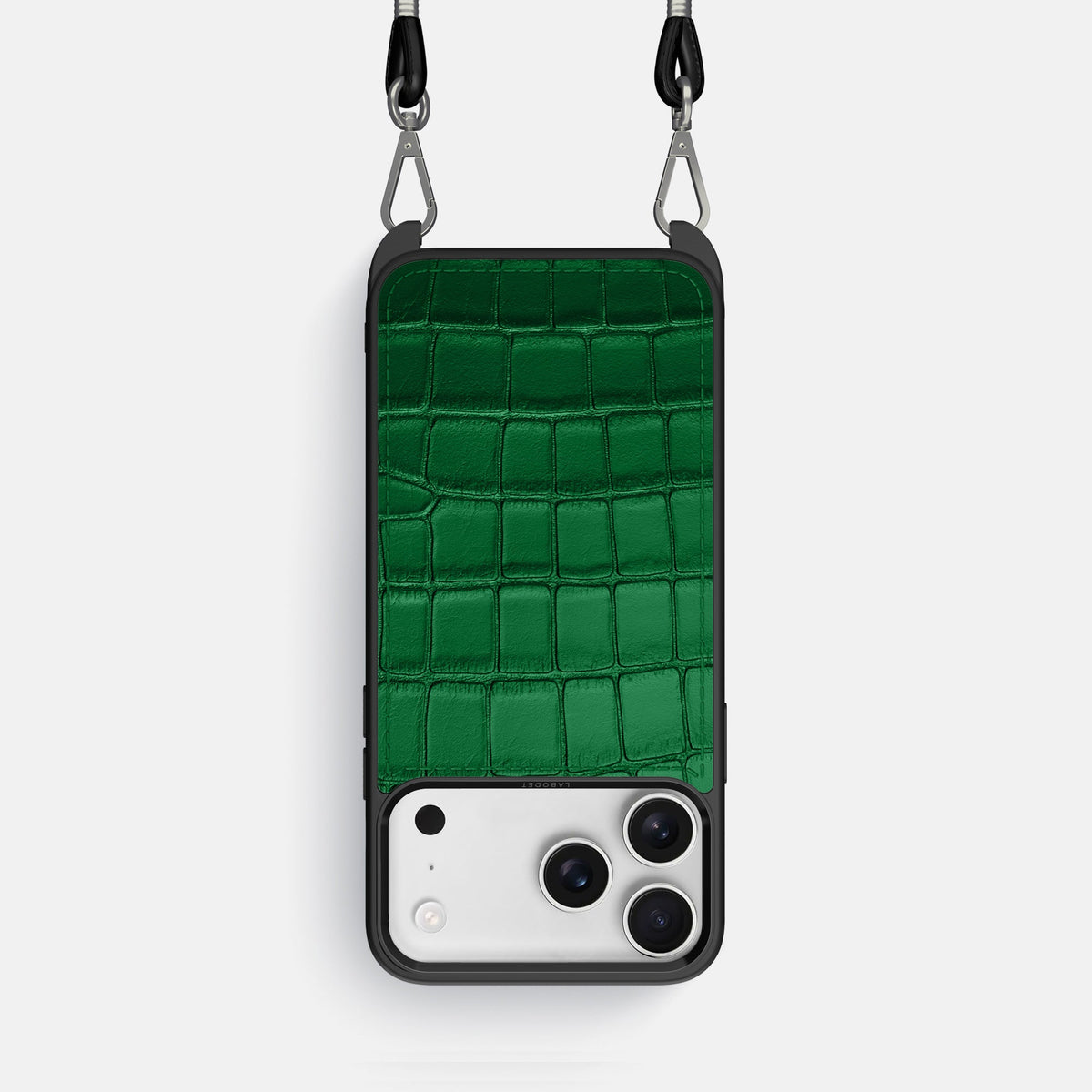 Crossbody Sport Case For iPhone 18 Pro In Alligator -1 | Forest-Green
