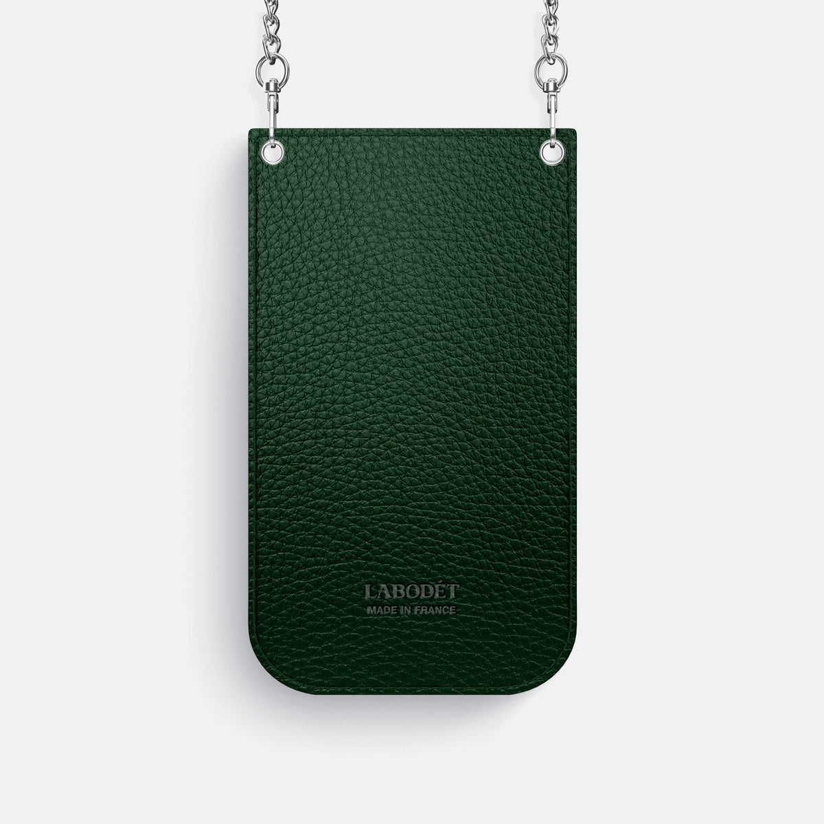 Crossbody Bag For iPhone 18 Pro In Deluxe Python -3 | Forest-Green-Steel
