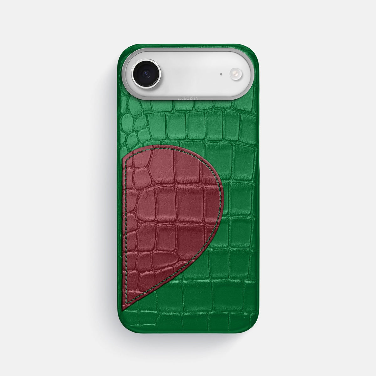 Classic Case With Half Heart - Right For iPhone 17 Air In Alligator