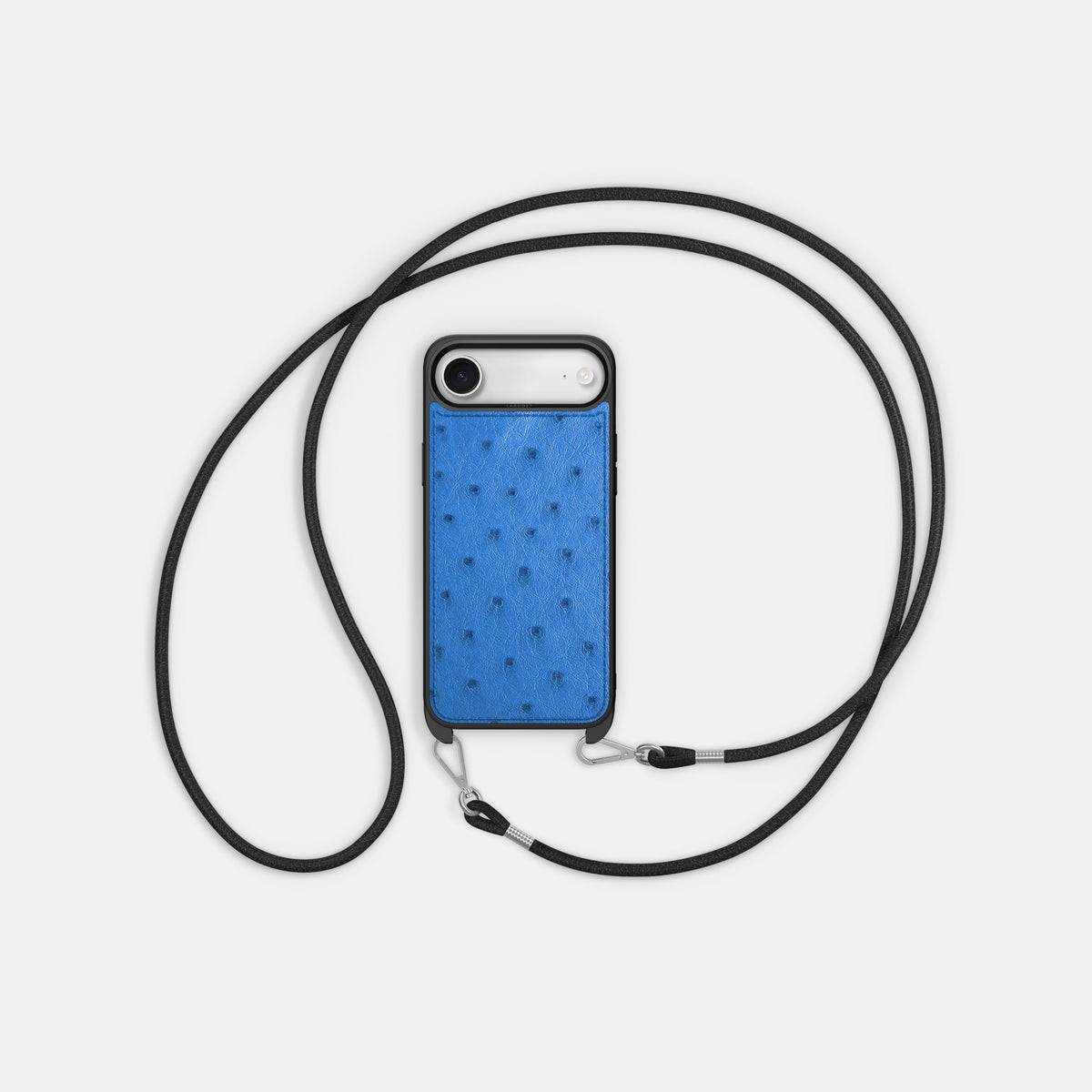 Crossbody Sport Case For iPhone 17 Air In Ostrich -5 | Royal-Blue