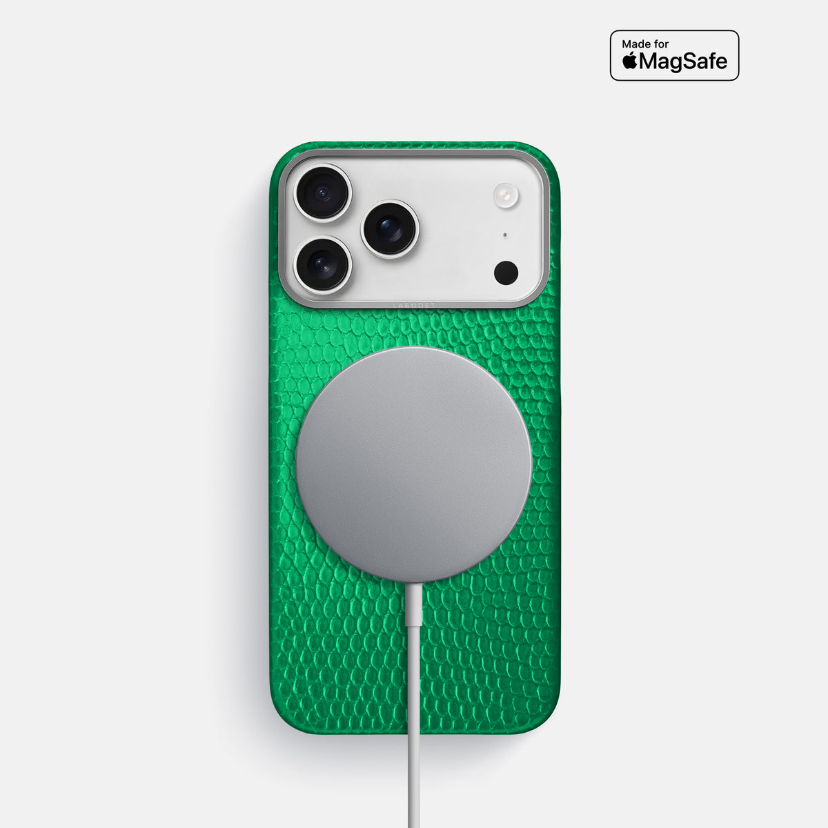 Classic Case For iPhone 17 Pro In Lizard -5 | Apple-Green-Steel
