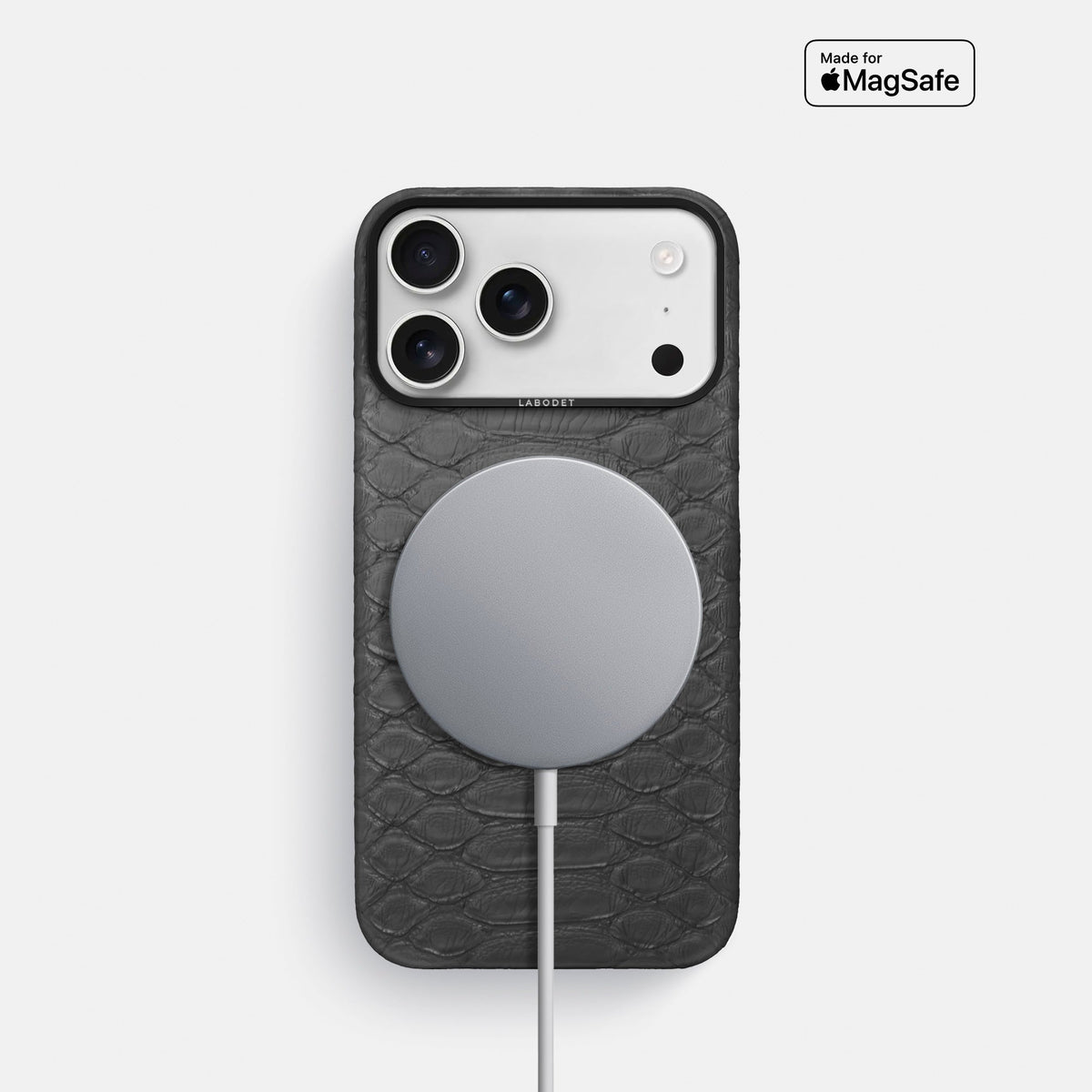 Classic Case For iPhone 18 Pro In Python -5 | Grey-Black