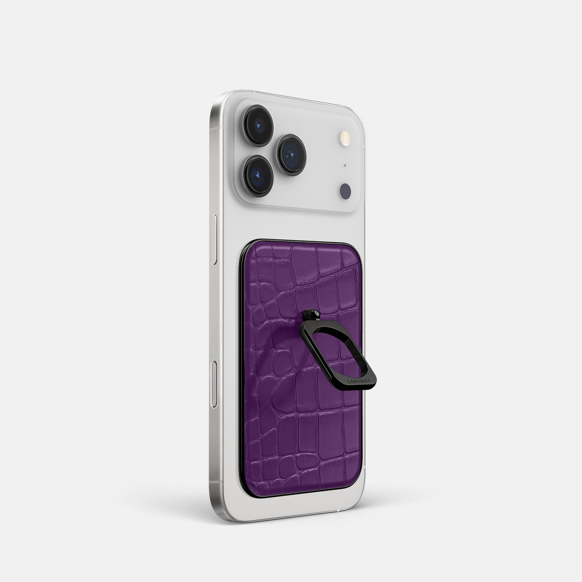 MagSafe Ring For iPhone 17 Pro In Alligator -2 | Purple-Black