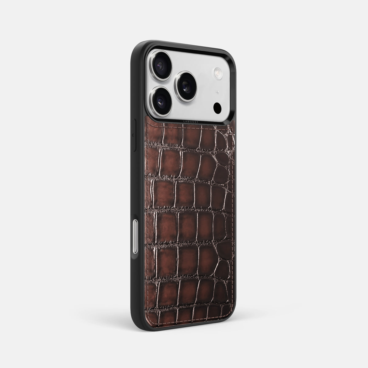Sport Case For iPhone 17 Pro Max In Patina Alligator -2 | Havana-Brown
