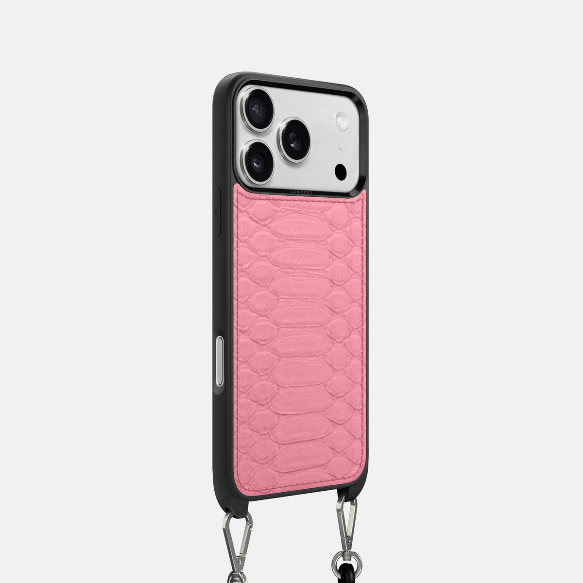 Crossbody Sport Case For iPhone 18 Pro In Python -2 | Pink