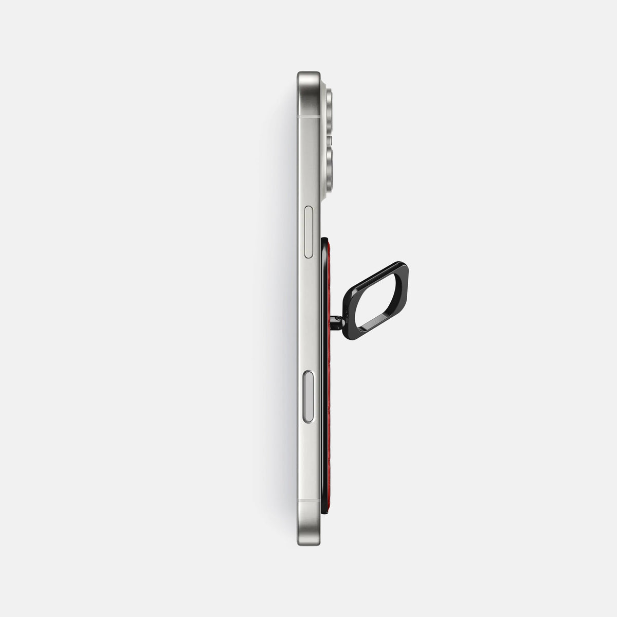 MagSafe Ring For iPhone 18 Pro Max In Calf -3 | Red-Black