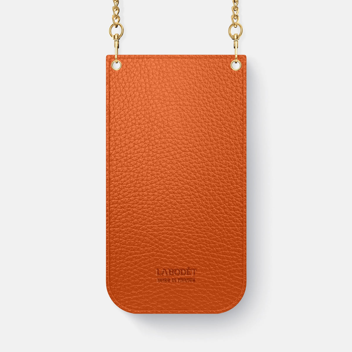 Crossbody Bag For iPhone 18 Pro Max In Calf -3 | Bordeaux-Gold