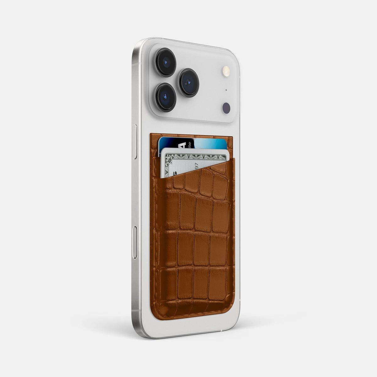 MagSafe Wallet For iPhone 18 Pro Max In Alligator -2 | Honey