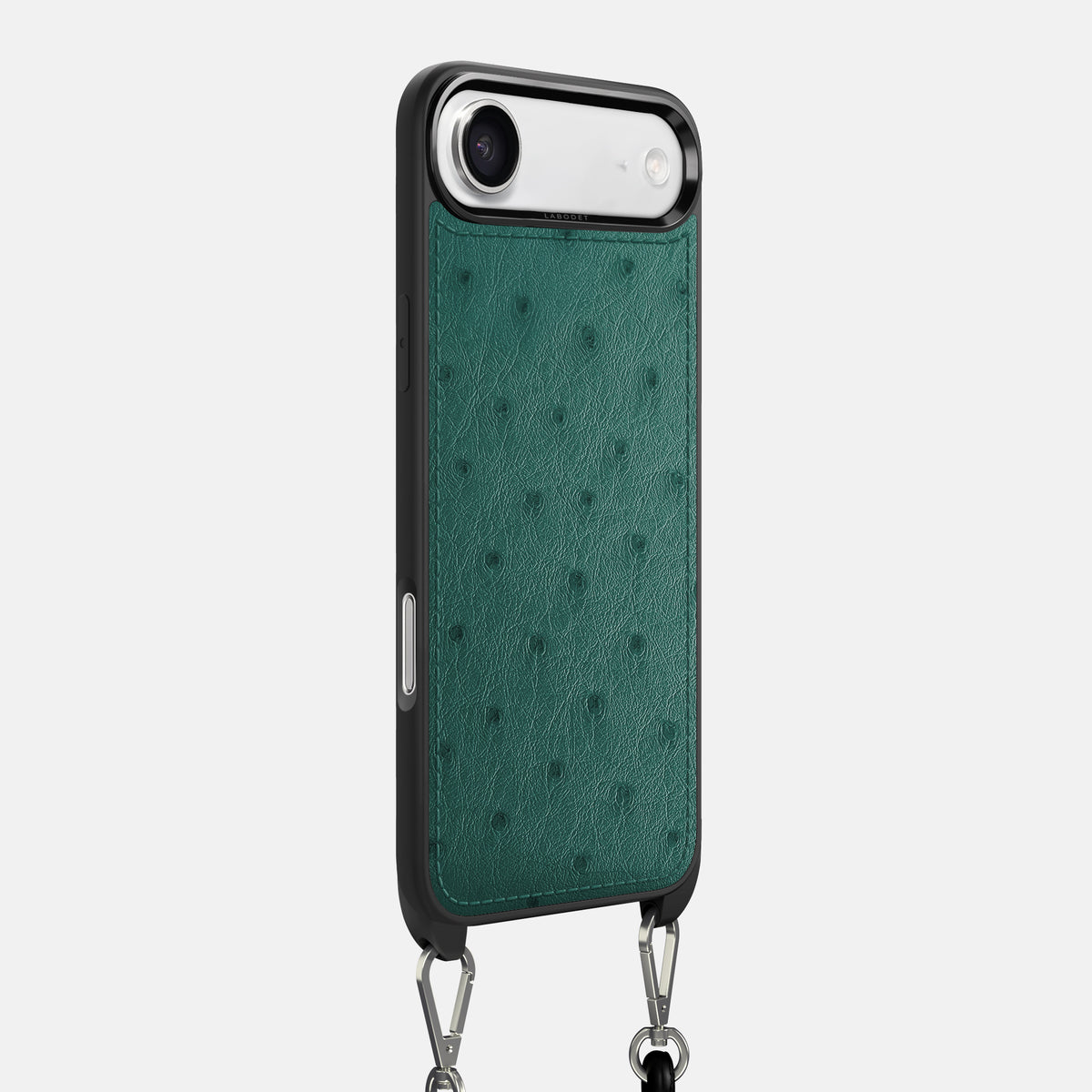 Crossbody Sport Case For iPhone 17 Air In Ostrich -2 | Forest-Green