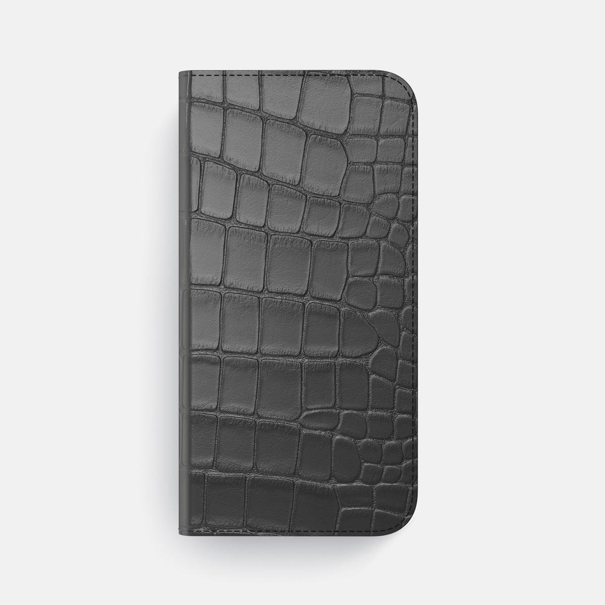 Folio Case For iPhone 17 Air In Alligator -4 | Grey-Steel