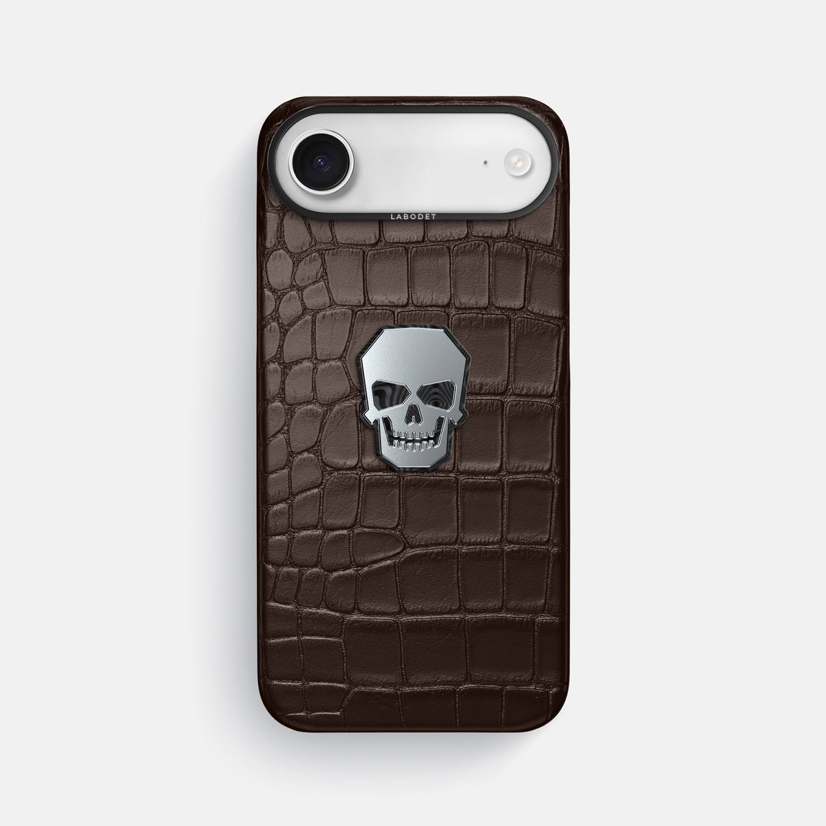 Classic Case With Titanium Skull For iPhone 17 Air In Alligator