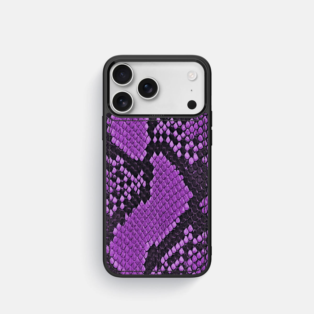 Sport Case For iPhone 18 Pro In Deluxe Python -1 | Purple
