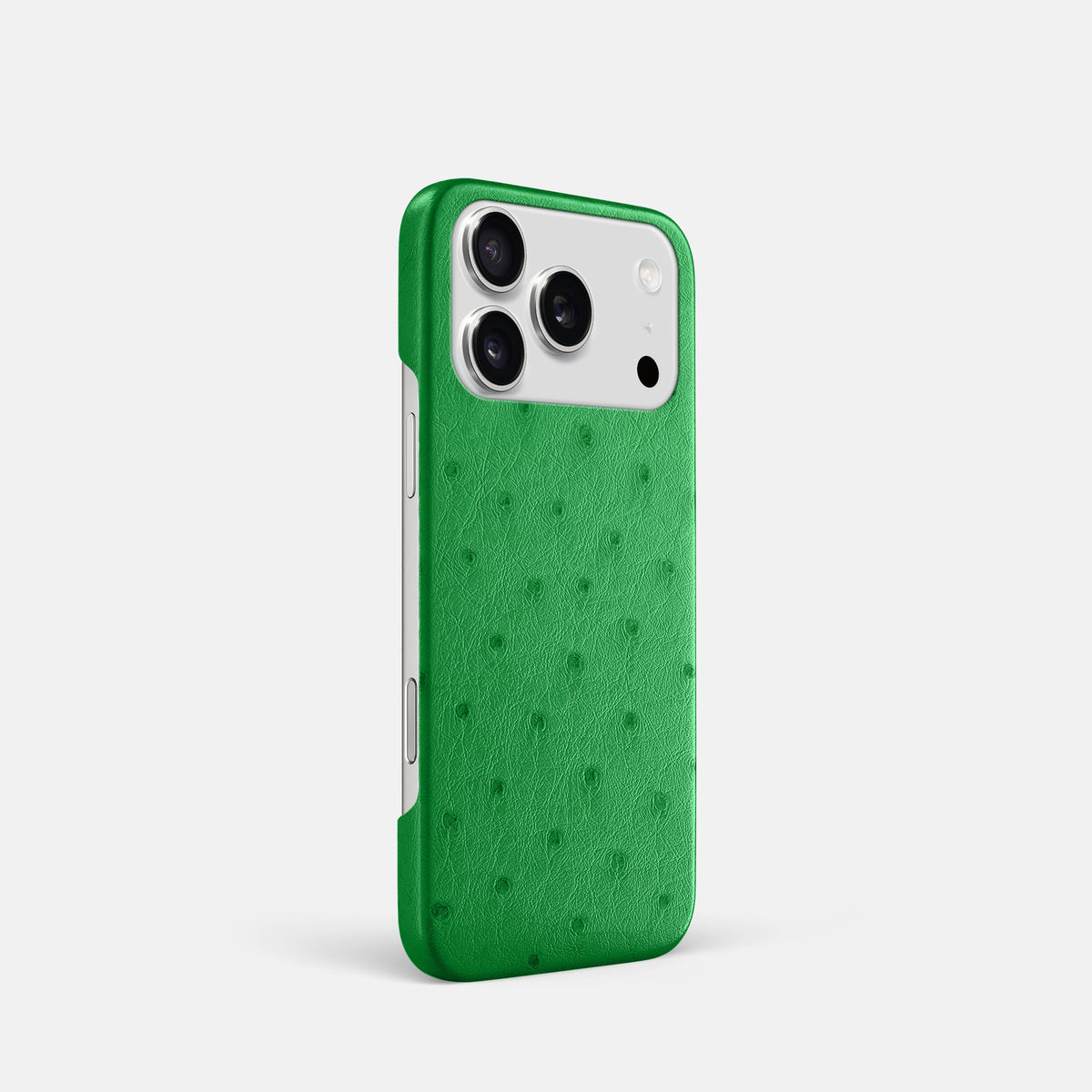 Slim Case For iPhone 17 Pro In Ostrich -2 | Kentucky-Green