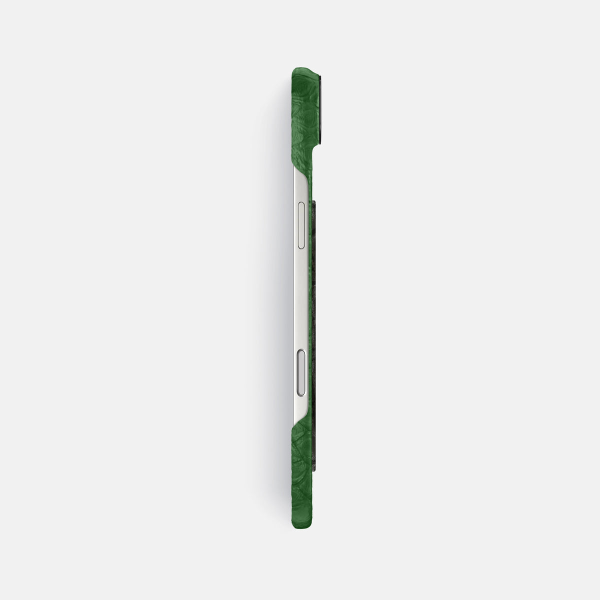 Classic Case With Carbon Dragon For iPhone 17 Air In Python -3 | Green-Black