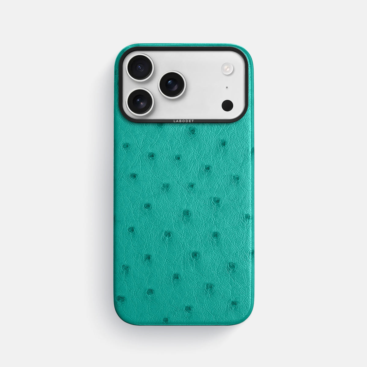 Classic Case For iPhone 17 Pro Max In Ostrich -1 | Turquoise-Black