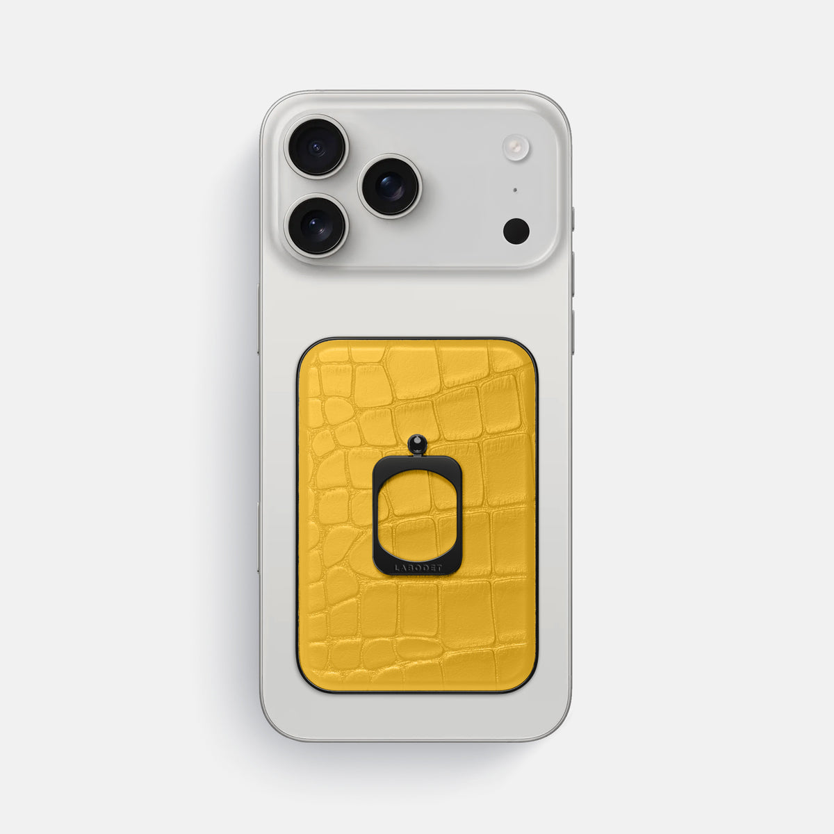 MagSafe Ring For iPhone 17 Pro Max In Alligator -1 | Yellow-Black