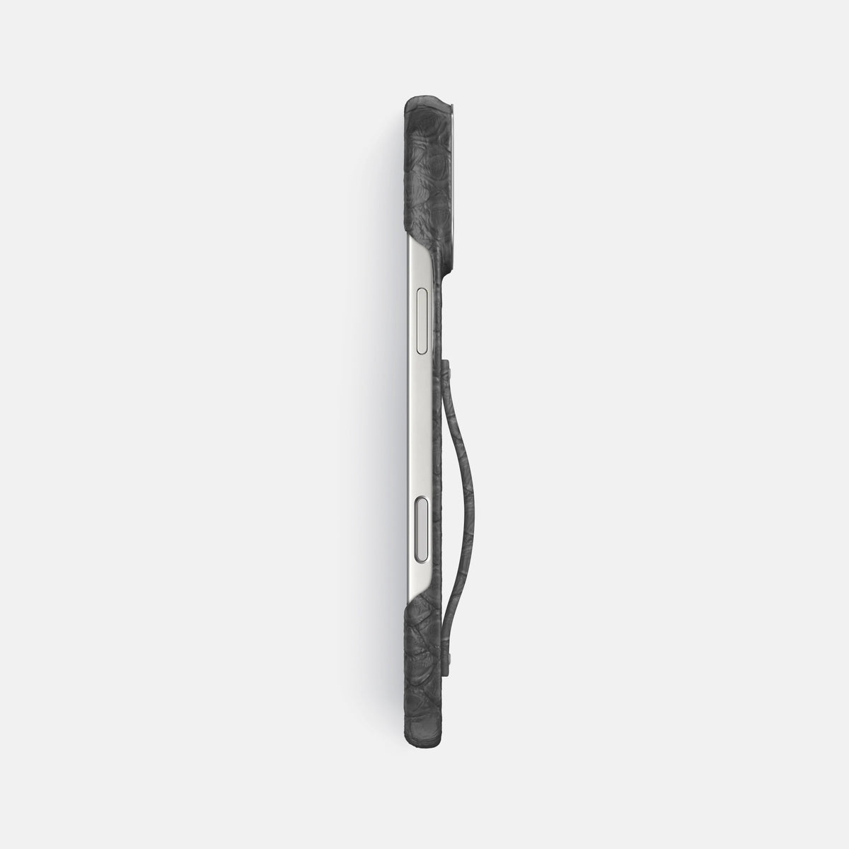 Finger Case For iPhone 17 Pro Max In Python -3 | Grey-Steel