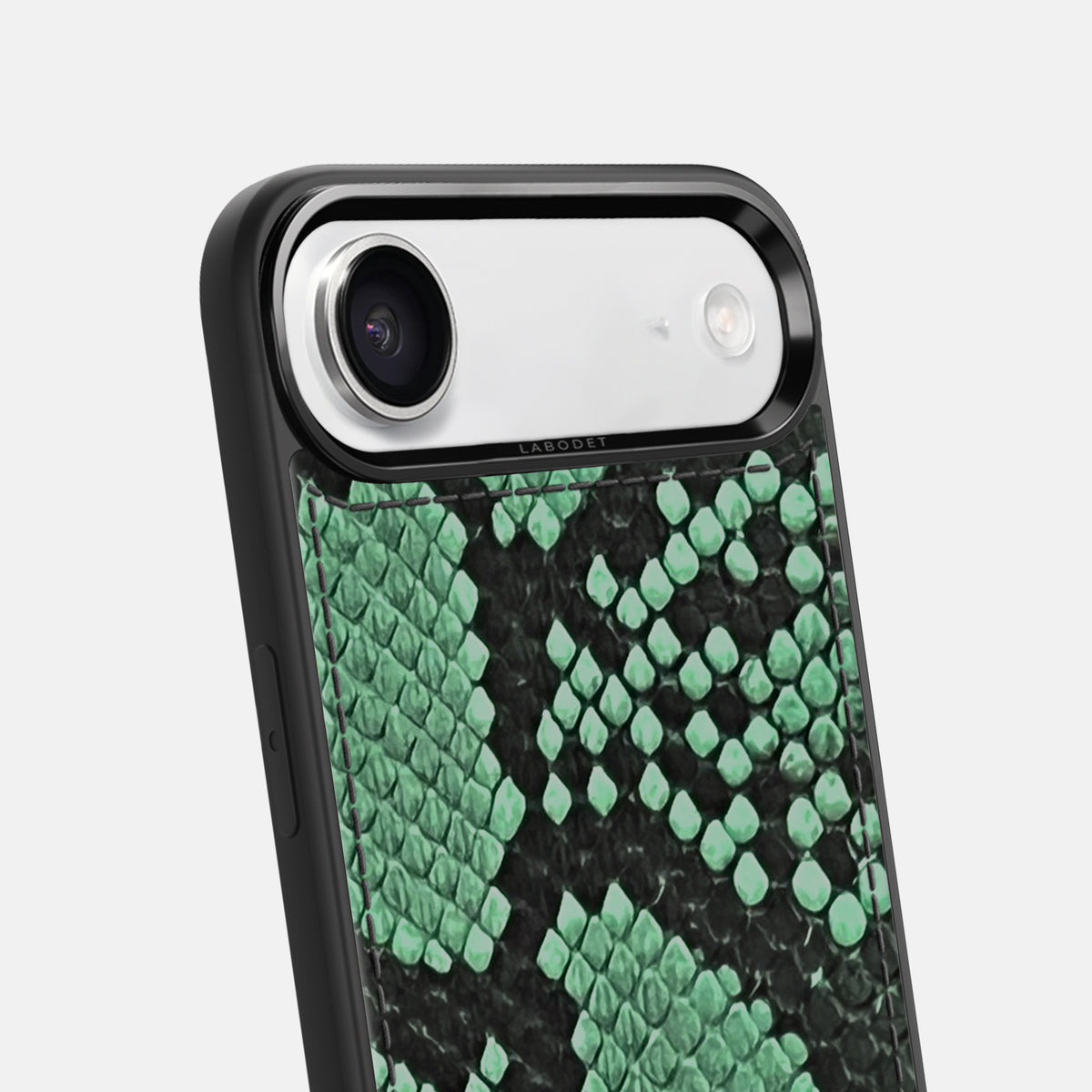 Sport Case For iPhone 17 Air In Deluxe Python -6 | Forest-Green