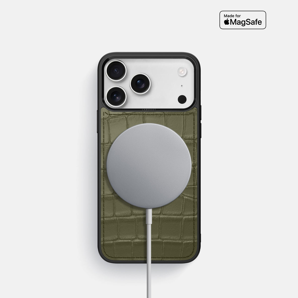 Sport Case For iPhone 18 Pro In Alligator -5 | Kaki-Green