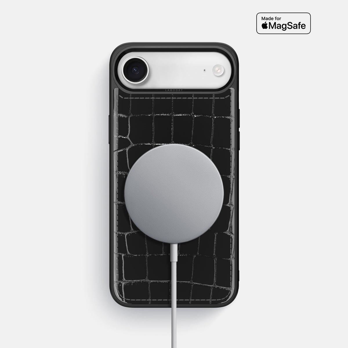 Sport Case For iPhone 17 Air In Shiny Alligator -5 | Black