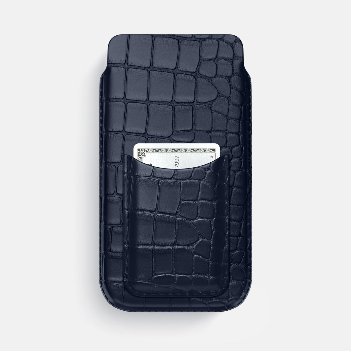 Pouch Card Case For iPhone 17 Air In Alligator