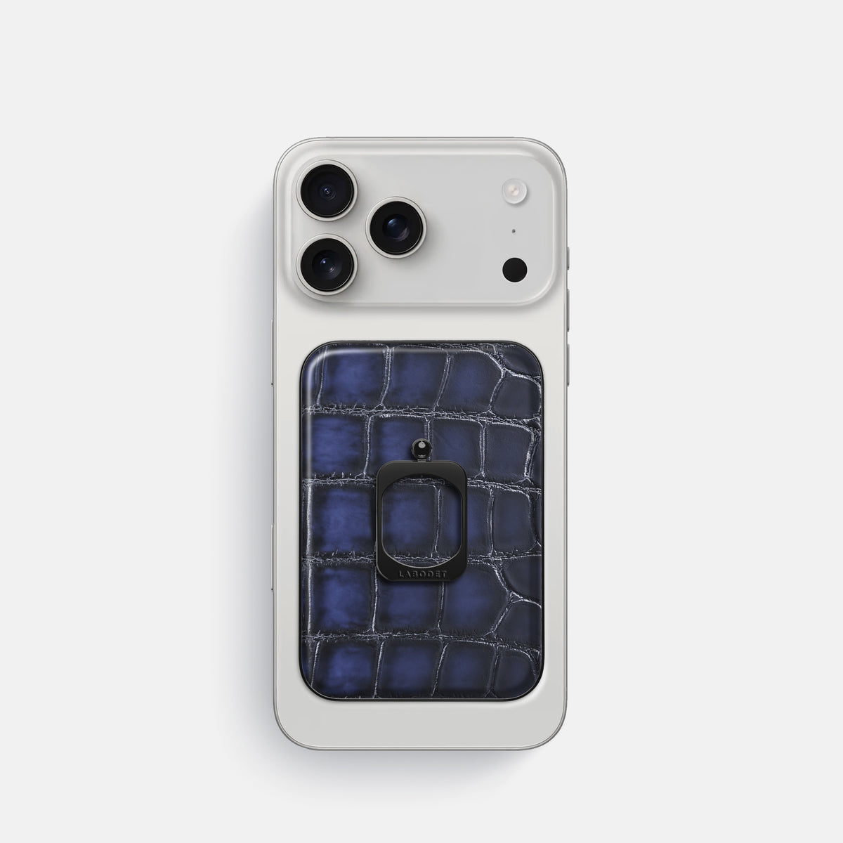MagSafe Ring For iPhone 17 Pro In Patina Alligator -2 | Havana-Blue-Black