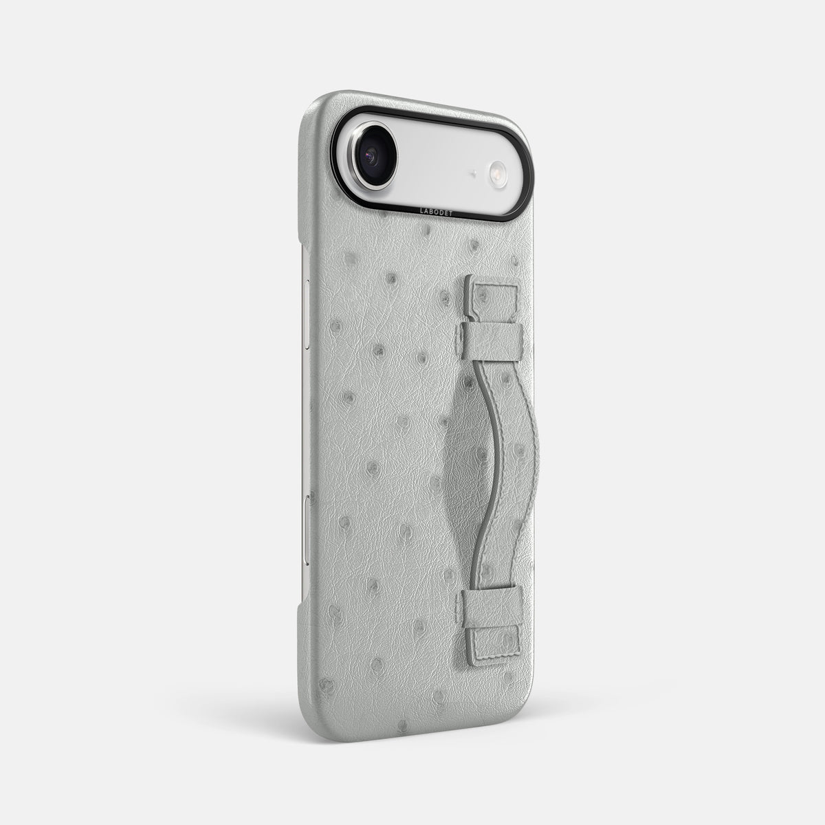Handle Case For iPhone 17 Air In Ostrich -2 | White-Black