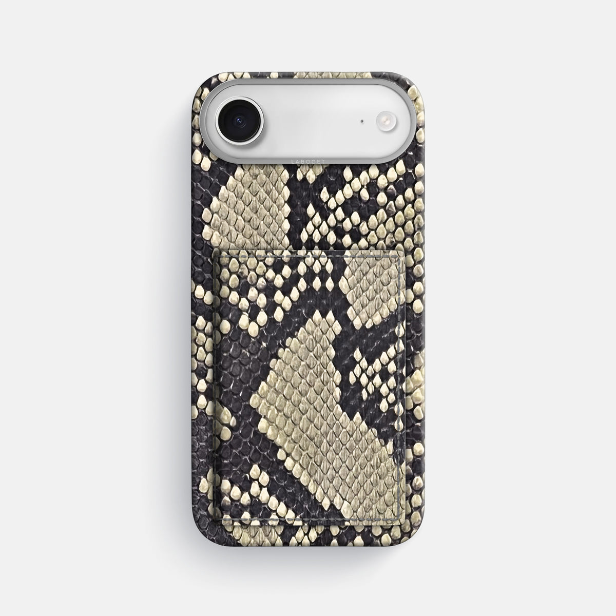 Bi-Fold Case For iPhone 17 Air In Deluxe Python -1 | Savannah-Steel
