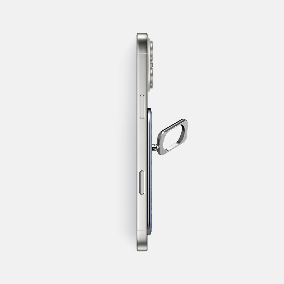 MagSafe Ring For iPhone 17 Pro Max In Alligator -3 | Royal-Blue-Steel