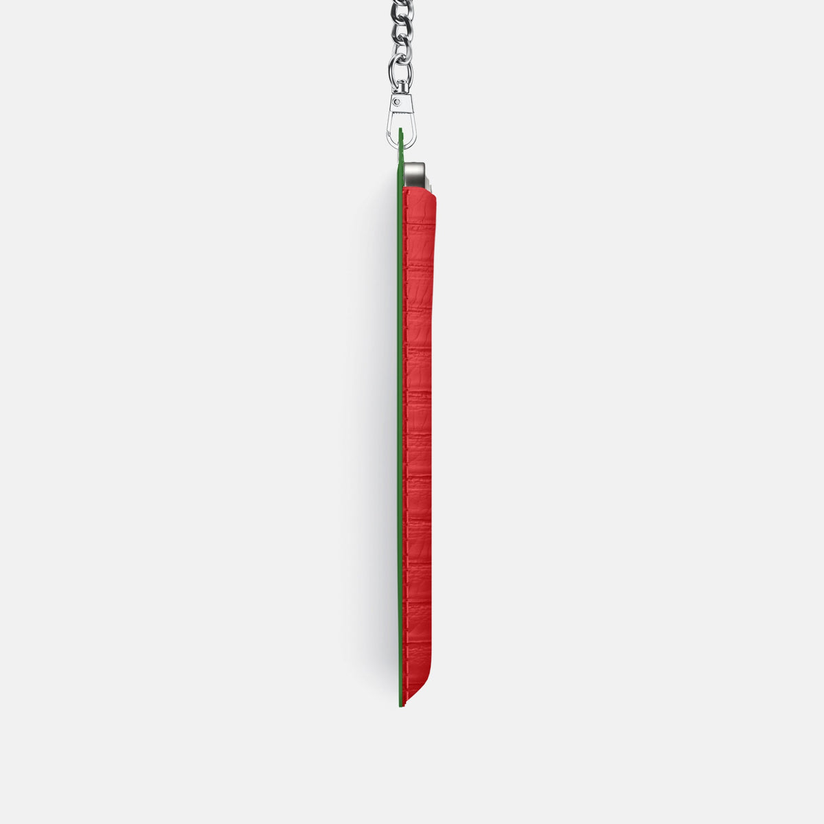 Crossbody Bag For iPhone 18 Pro In Python -4 | Red-Steel