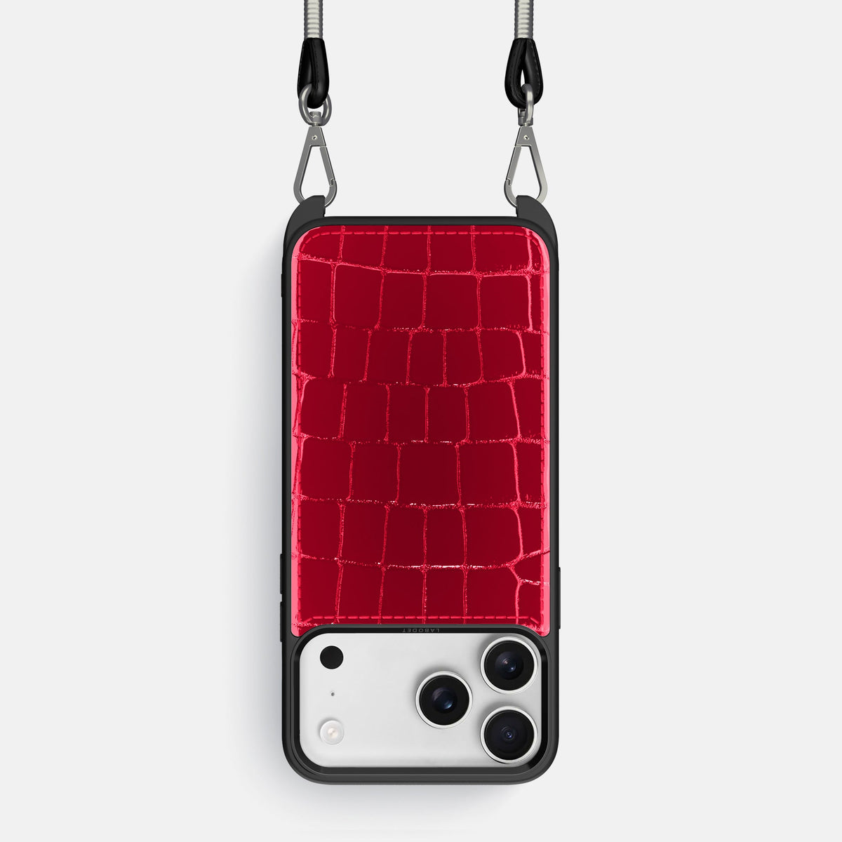 Crossbody Sport Case For iPhone 18 Pro In Shiny Alligator -1 | Cherry