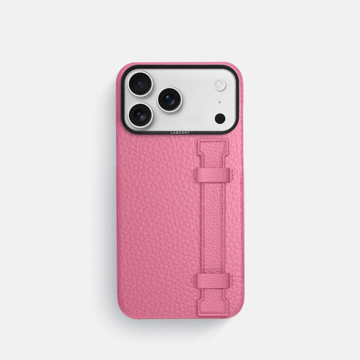 Handle Case For iPhone 18 Pro In Calf -1 | Pink-Black