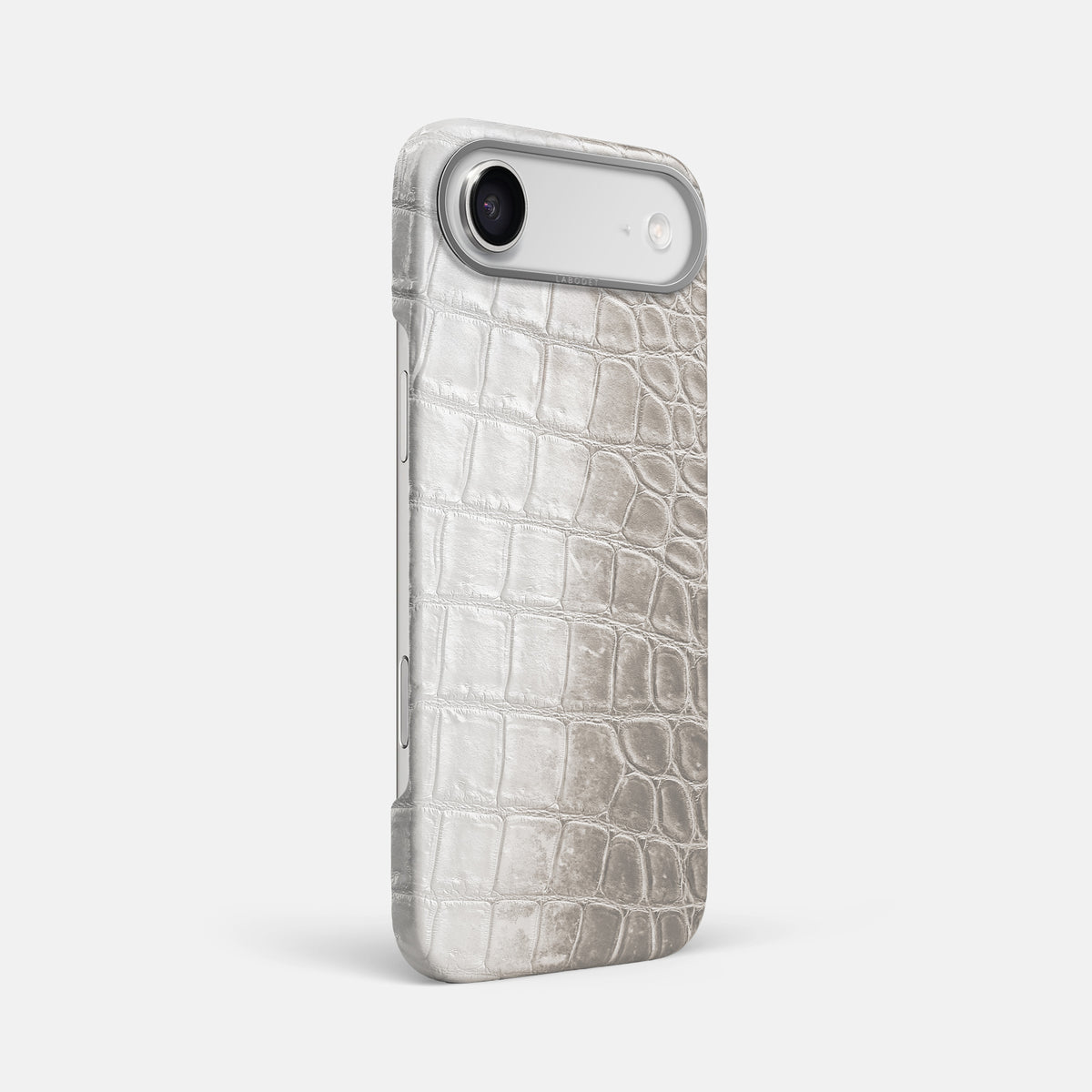 Classic Case For iPhone 17 Air In Himalayan Crocodile -2 | Grey-Steel