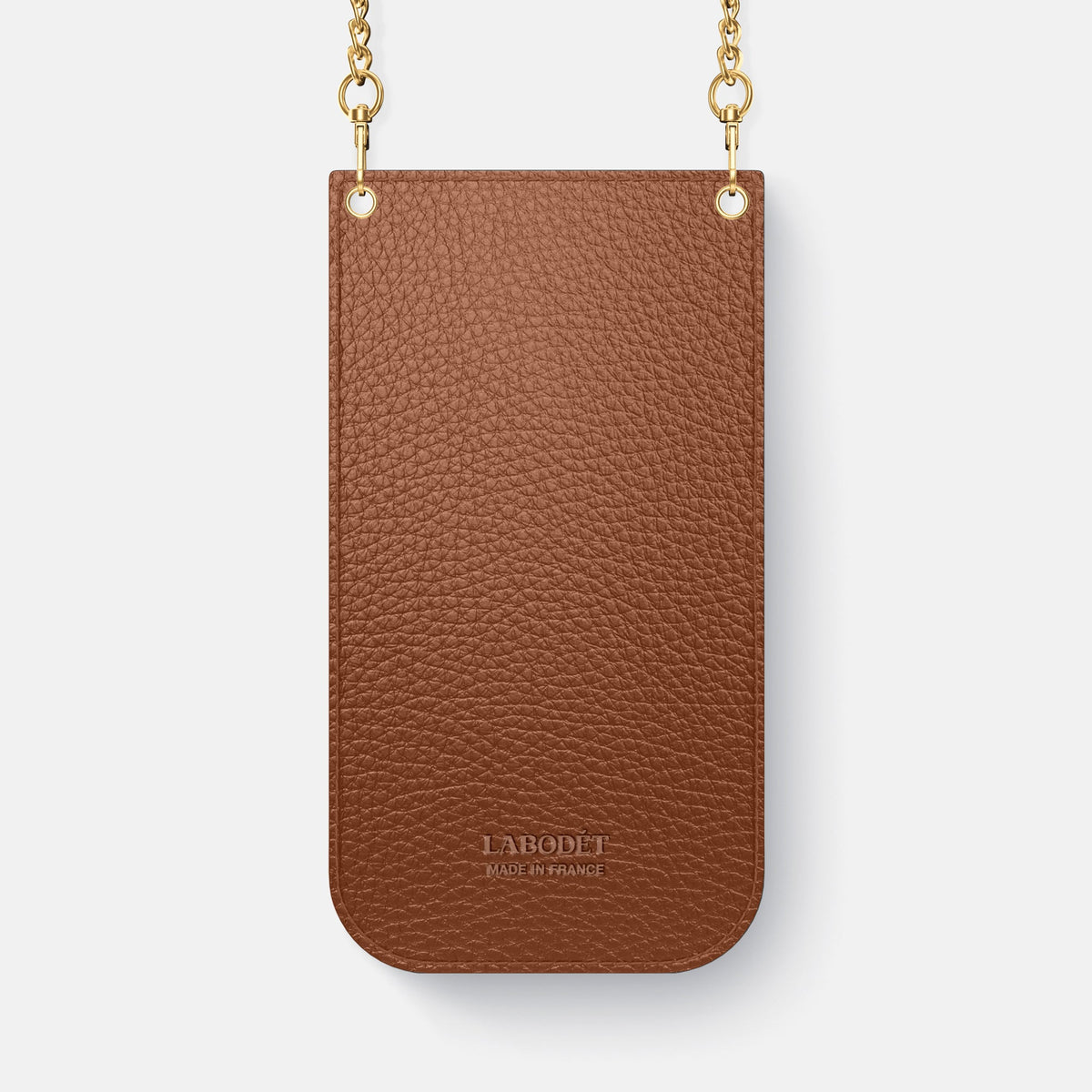 Crossbody Bag For iPhone 18 Pro In Alligator -3 | Dark-Brown-Gold