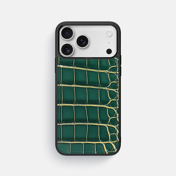 Sport Case For iPhone 17 Pro Max In Patina Alligator